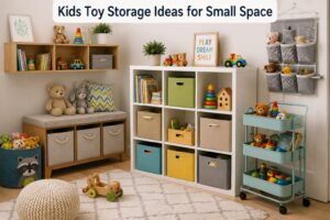 Kids toy storage ideas for small space